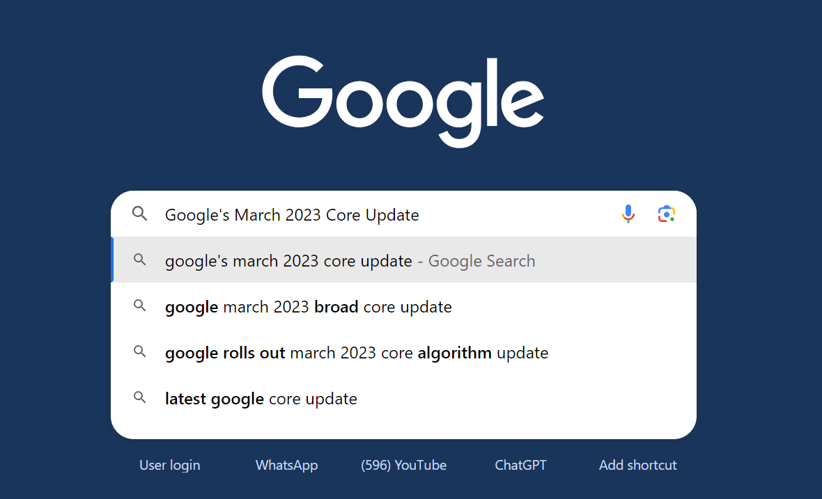 Google’s March 2023 Core Algorithm Update: A Guide to Adapt Your SEO Strategy