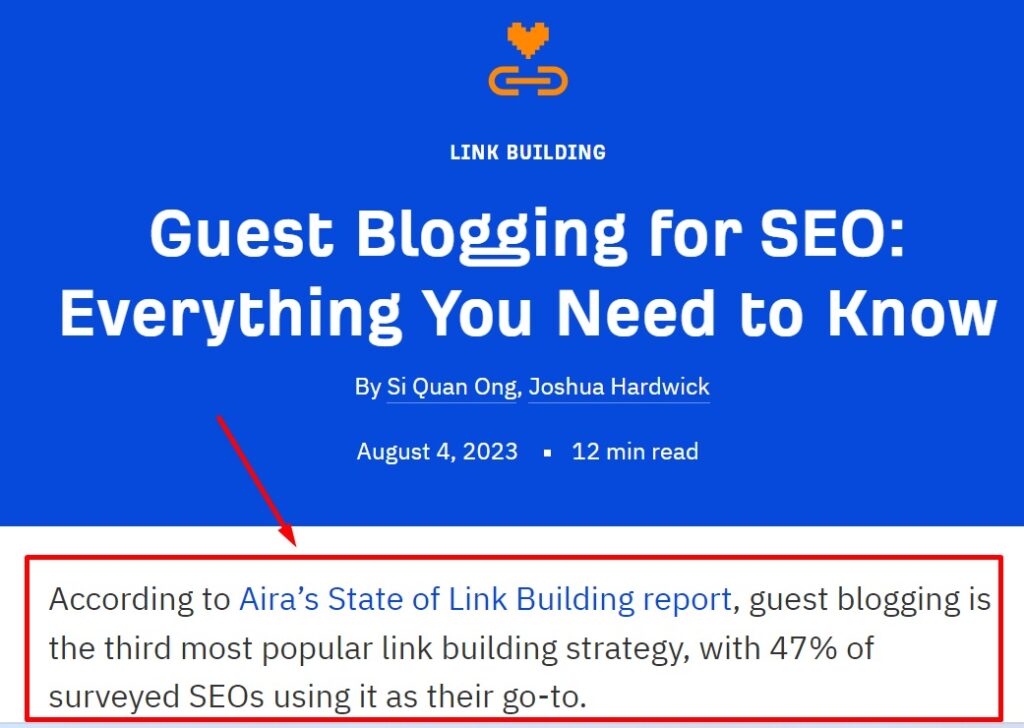 Guest Blogging for SEO